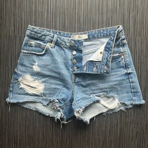 Topshop Ashley Moto Shorts - Size 6